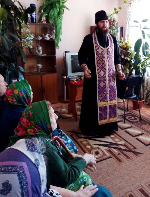 Посещение Дома-интерната для престарелых и инвалидов д. Топалки Сандовского муниципального округа